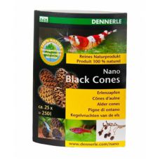 Ольховые сережки для нано-аквариумов DENNERLE Nano Black Cones 5911
